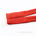 Chất lượng cao Red Nâng Vòng Sling Polyester